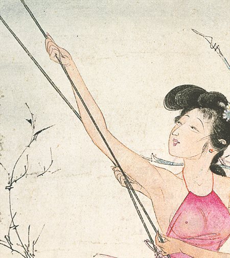 察雅县-胡也佛的仕女画和最知名的金瓶梅秘戏图